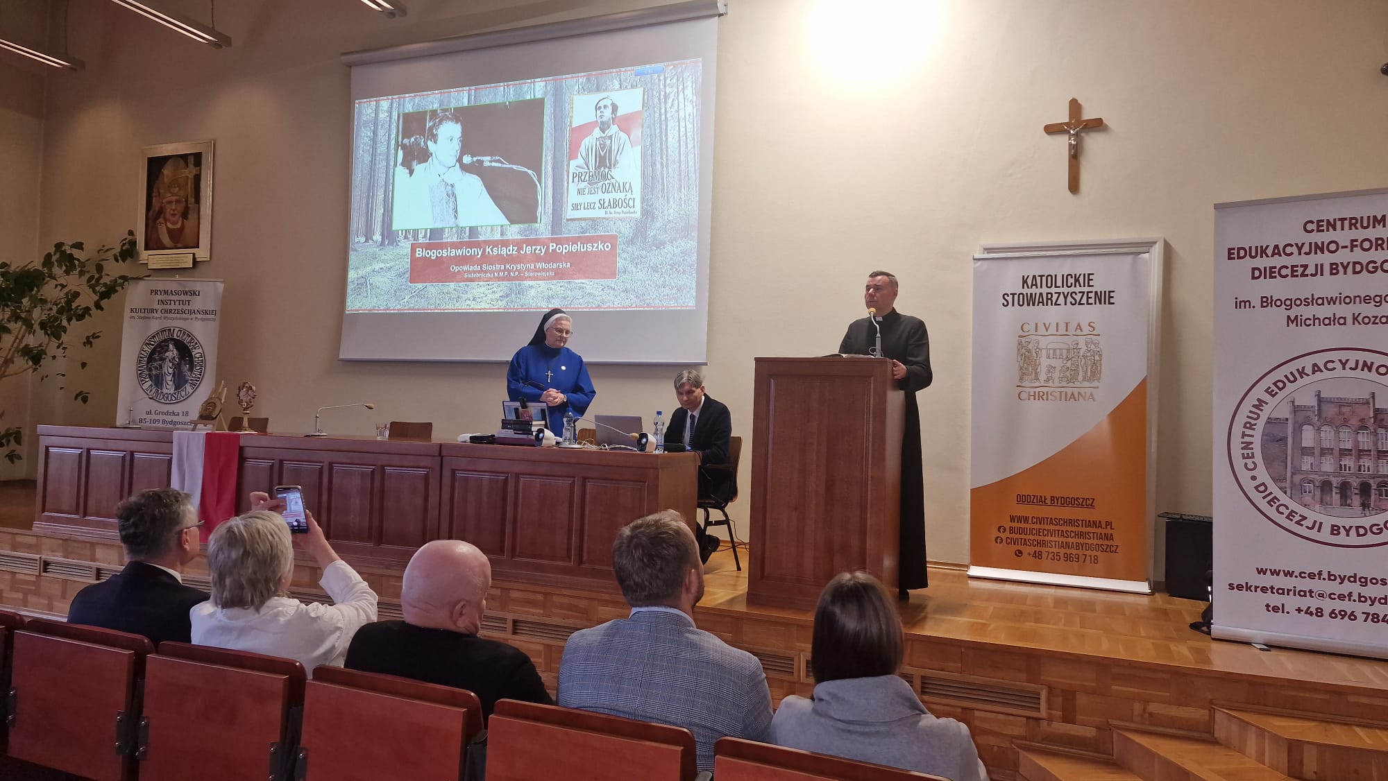 Spotkanie z siostrą Krystyną Włodarską Służebniczką N.M.P NP.